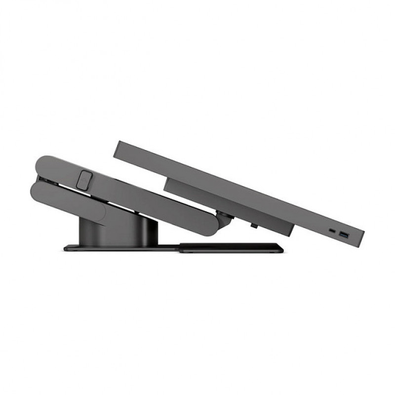 Alogic 34A3KPDTMBLK monitor ultrapanorámico de 34 pulgadas QHD 3K con base de conexión