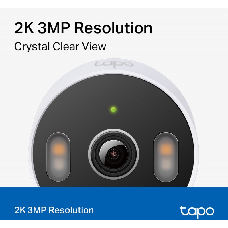 TP-Link Tapo C113 cámara de seguridad Wi-Fi, para interior y exterior, 3 MP