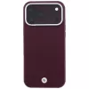 Funda BMW BMW001224 Sign Deboss Quilted Metal Logo MagSafe para iPhone 18 Pro Max / 17 Pro Max, granate