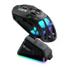 Onikuma DM09 ratón inalámbrico para juegos, negro