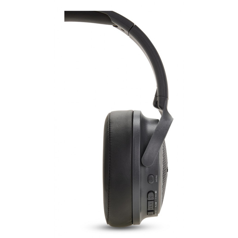 Aiwa HST-250BT auriculares inalámbricos, grises, con micrófono, 3,5 mm, Bluetooth 5.0