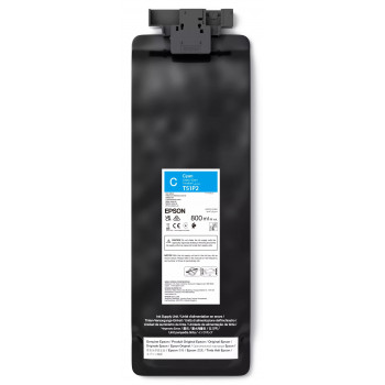 Epson UltraChrome GS3 T51P200 paquete de tinta, 800 ml, cian