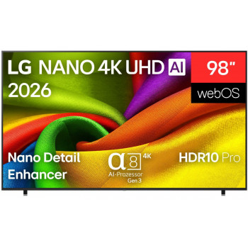 LG 98NU900B6LB televisor 4K Nano de 98 pulgadas