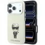 Funda Karl Lagerfeld Smooth Ikonik Sketch MagSafe para iPhone 18 Pro Max / 17 Pro Max, beige
