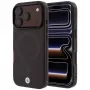 BMW BMW001312 Sign Frosted IML & Metal Logo MagSafe funda para iPhone 18 Pro / 17 Pro, burdeos