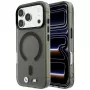 BMW BMW001309 M IML Frosted Metal Logo & Trims MagSafe funda para iPhone 18 Pro / 17 Pro, negra