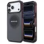 Mercedes AMG00130 AMG IML Transparent Bicolor Block MagSafe funda para iPhone 18 Pro Max / 17 Pro Max, negra/burdeos