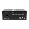Tripp Lite N785-INT-SC-SM convertidor de medios Gigabit de fibra monomodo a Ethernet, 10/100/1000, SC, 1310 nm, 20 km