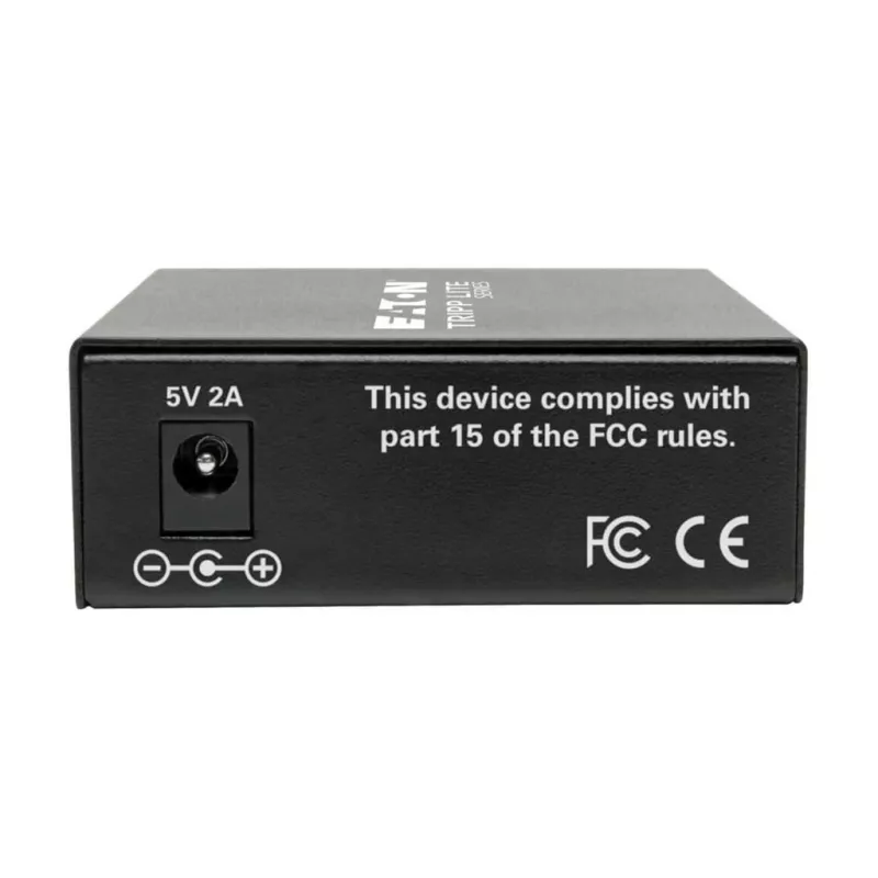 Tripp Lite N785-INT-SC-SM convertidor de medios Gigabit de fibra monomodo a Ethernet, 10/100/1000, SC, 1310 nm, 20 km