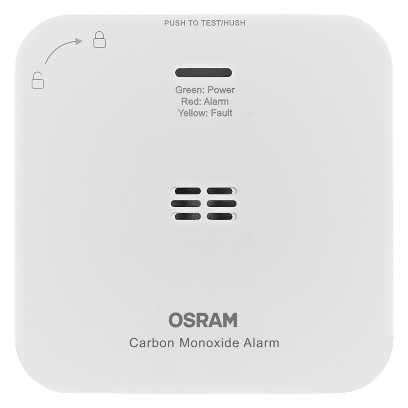Osram SMART+ WiFi detector de monóxido de carbono (CO), blanco