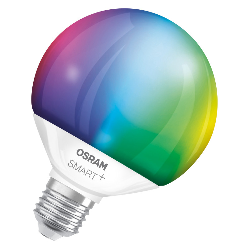 Osram SMART+ MATTER Multicolor Classic Globe 95 100 lámpara inteligente, E27, 14 W, RGBW, Wi-Fi