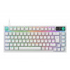 Logitech G316 X 75 teclado gaming mecánico, táctil, blanco, US International