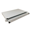 Alantec FOP-1U-12SCD-S panel de distribución de fibra óptica 12xSC duplex de 19 pulgadas 1U, extraíble, con panel frontal y accesorios de montaje