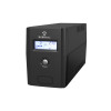 Alantec AP-BK800-02 SAI (sistema de alimentación ininterrumpida) 800VA/480W, Tower, LCD, 2× CEE 7/3, USB, VRLA 1×9Ah