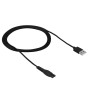 Akyga AK-PD-10 cable de carga USB para Philips OneBlade, 1,8 m