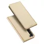 iLike funda tipo libro para Samsung Galaxy S23 Plus, dorada