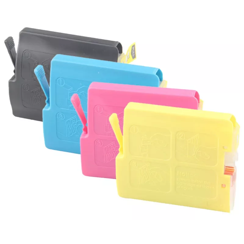 G&G cartuchos de tinta compatibles NP-B-0051BKCMY (GP-B970BKCMY-4P), negro, cian, magenta, amarillo