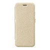 Hoco funda tipo libro de piel con power bank de 3000 mAh para Apple iPhone 6, dorada