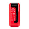 AIWA R-22RD radio de bolsillo con auriculares, roja