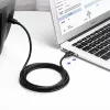 Ugreen US135 cable USB 2.0 A-B para impresora, chapado en oro, 1 m, negro