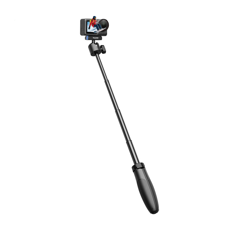 Telesin S1-MNP-13-TDJ palo selfie con trípode para DJI Action, de liberación rápida