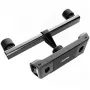 AWEI X40 soporte de coche para montar en el reposacabezas, negro