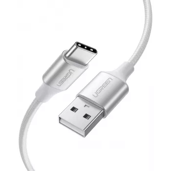 Ugreen US288 cable de USB a USB-C, 3 m, blanco
