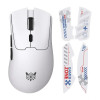 ONIKUMA DM01 ratón inalámbrico para juegos, blanco