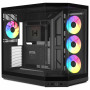 HYTE Y50 Pitch Black caja de ordenador, vidrio templado x 3