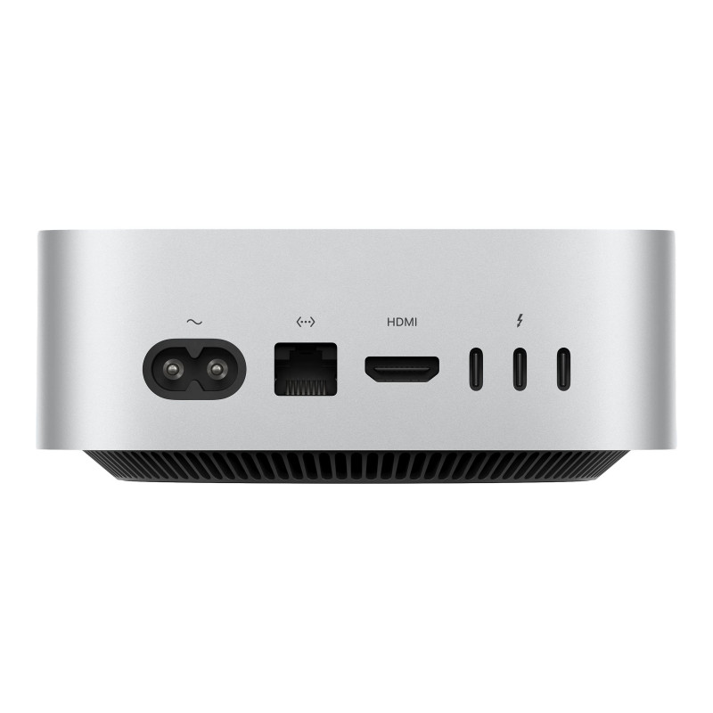 Apple Mac mini (M6, CPU de 12 núcleos, GPU de 12 núcleos), 16 GB de memoria unificada, SSD de 256 GB