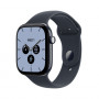 Apple Watch Series 12 GPS + Cellular 46 mm, caja de cerámica azul noche, correa deportiva azul marino, S/M