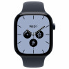 Apple Watch Series 12 GPS + Cellular 46 mm, caja de cerámica azul noche, correa deportiva azul marino, M/L