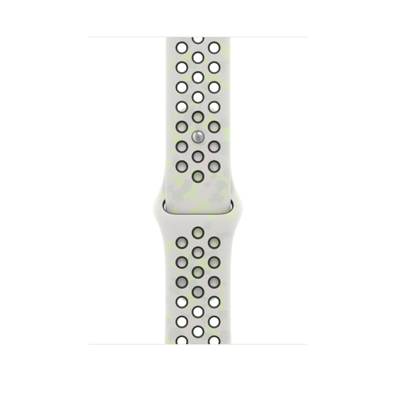 Apple Nike Sport Band correa para Apple Watch de 46 mm, Essential White, S/M, MKTQ4ZM/A