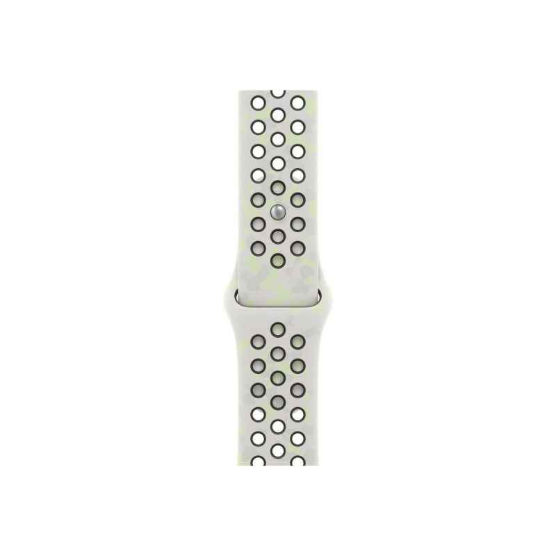 Apple Nike Sport Band correa para Apple Watch de 46 mm, Essential White, S/M, MKTQ4ZM/A