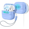 ESR Pulse HaloLock MagSafe funda para Apple AirPods 4 / 5, azul claro