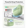 ESR Pulse HaloLock MagSafe funda para Apple AirPods 4 / 5, verde claro