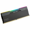 Kit de memoria Klevv Cras V RGB KD5AGUA80-64B300G DDR5-6400 CL30 de 32 GB (2 x 16 GB), negro