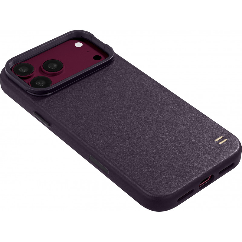 Funda LAUT Lux Edge para Apple iPhone 18 Pro Max / 17 Pro Max, MagSafe, deep plum