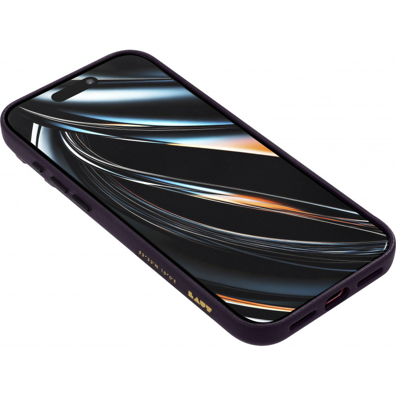 Funda LAUT Lux Edge para Apple iPhone 18 Pro Max / 17 Pro Max, MagSafe, deep plum