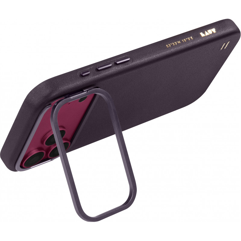 Funda LAUT Lux Edge para Apple iPhone 18 Pro Max / 17 Pro Max, MagSafe, deep plum