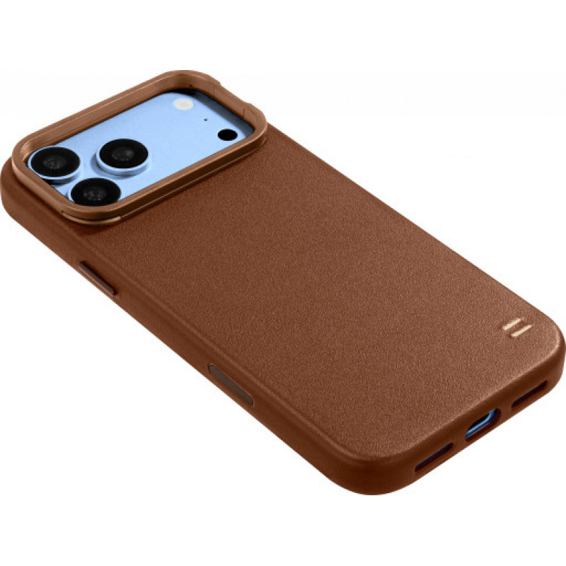 Funda LAUT Lux Edge para Apple iPhone 18 Pro Max / 17 Pro Max, MagSafe, cocoa brown