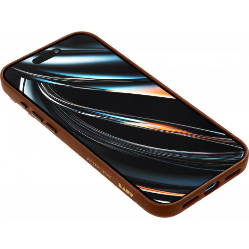 Funda LAUT Lux Edge para Apple iPhone 18 Pro Max / 17 Pro Max, MagSafe, cocoa brown