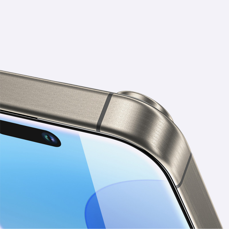 AmazingThing Radix Full Glass protector de pantalla de cristal templado para iPhone 16 Plus