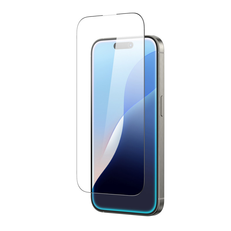 AmazingThing Radix Full Glass protector de pantalla de cristal templado para iPhone 16 Plus