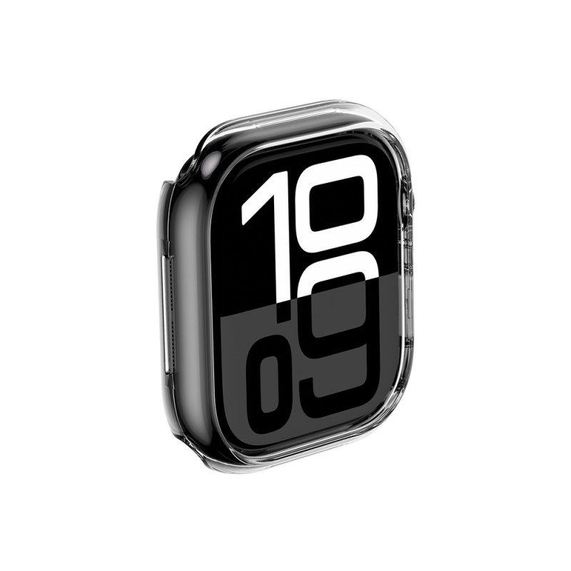 AmazingThing Minimal Case funda protectora para Apple Watch 46 mm, transparente