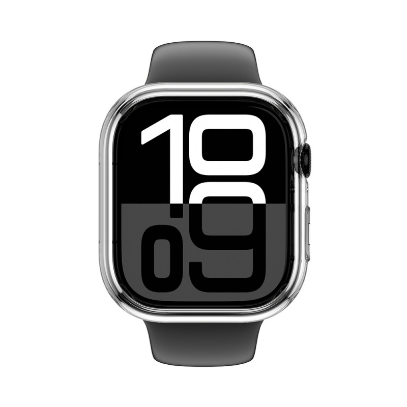 AmazingThing Minimal Case funda protectora para Apple Watch 46 mm, transparente