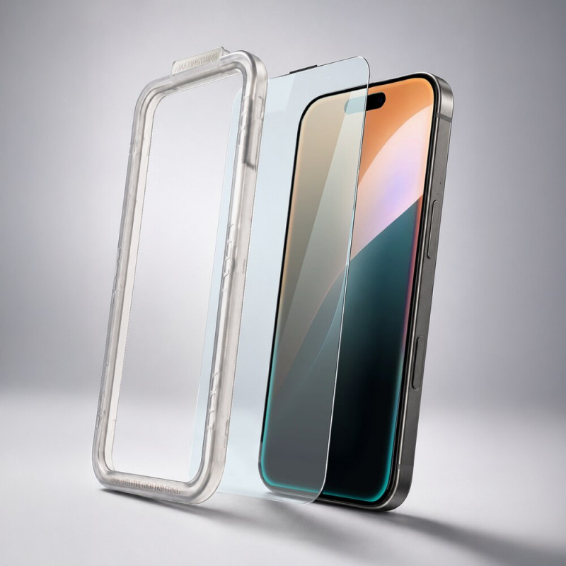 AmazingThing Titan Max FusionFilter 7 cristal templado para iPhone 17 Pro Max