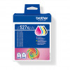 Brother LC527XLVAL value pack de cartuchos de tinta (4 uds.), alto rendimiento, negro, amarillo, cian, magenta