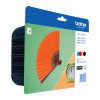 Brother LC129XLVALBP value pack de cartuchos de tinta (4 uds.), negro, cian, magenta, amarillo, blíster