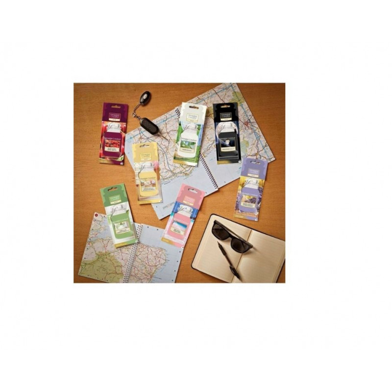 Yankee Candle Ultimate Clean Cotton ambientador de coche para colgar